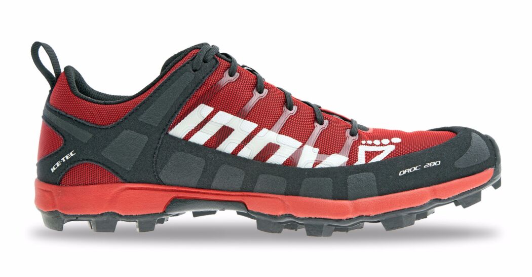 Inov-8 Oroc 280 Men's Trail Running Shoes Red/Dark Grey/Black UK 895630DZM